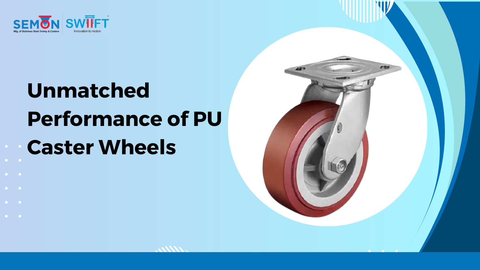 PU Caster Wheels for Unmatched Performance and Durability